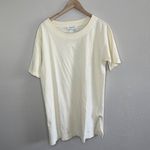 Christian Dior Vintage Womens Monogram Ivory White Jacquard Night Shirt Large Photo 1