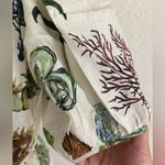 New Alemais Sea Life Print Maxi Dress White Size 4 Photo 7