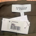 Derek Lam 10 Crosby Trix Gold Buttons High-Waisted Utility Skirt Army Green Sz 4 Photo 10