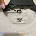 SoulCycle  Classic Crew Skull Flags Tee Photo 4