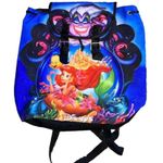 Lounge Fly Disney X  The Little Mermaid Ariel Princess Slouch Backpack Ursula Bag Photo 1