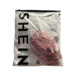 SheIn Red and White Dot Tube Top Photo 3