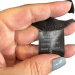 Olivaceous Black Asymmetrical Ruffle Zipper Back Mini Skirt Women Sz S Photo 4