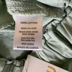 Show Me Your Mumu Womans Green Denim Mom Jeans Size 40 u High Rise Cropped Photo 5