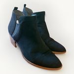 Style & Co New . Suede Closed‎ Toe Slip on Ankle Fashion Boots Black Sz 9.5 Photo 0