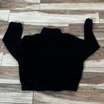 Playboy by PacSun Women's Half Zip Pullover Sweater Black Size S Photo 4