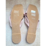 Bamboo  Bow Slip-On Sandal Flats Pink Metallic Summer Resort 9 Beach Vaca Summer Photo 3
