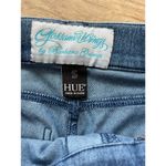 Gossamer Wings Barbara Grimes Santa Fe Embellished Denim Leggings Suede Lace S Blue Size 4 Photo 4