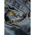 Rocawear  Y2K Straight Leg Style Jeans Red Logo Pockets Medium Wash Size 15 Photo 3