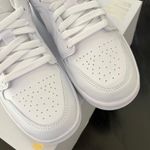 Nike New Air Jordan 1 Low Triple White Photo 5