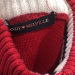 Brandy Melville red thick cropped sweater Photo 8