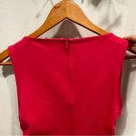 COS  pink ruched asymmetrical midi maxi dress stretchy comfy work travel dress Photo 5