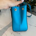 Kate Spade  turquoise blue crossover brand new purse tote bag zipper pockets Photo 2