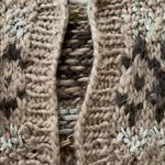 Cozy Sweater Hoodie Tan Photo 3