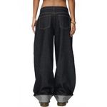 Edikted Kella Low Rise Baggy Jeans NWT Size Small Photo 2