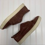 Splendid Suede Purple Deep Mauve Slip On Tennis Shoe Sz 8.5 Photo 0