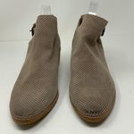 DV by Dolce Vit NEW Dolce Vita Simon Perforated Suede Buckle Stacked Heel Ankle Booties Shoes 10 Photo 1