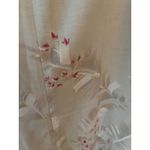 Liz Claiborne  Lizsport Petite Linen Blend Floral Leaf Print Dress Womens 16 Photo 5