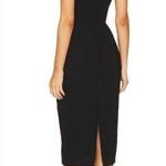 Amanda Uprichard x REVOLVE Kerry Midi Dress in Black Photo 1
