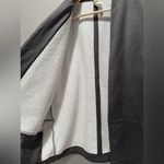 Lole  Ananti Meteor Heather Gray Cardigan Sweater Fleece Lined Size Medium Photo 4