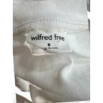 Wilfred Free Aritzia Wilfred M Tee T-shirt Top Boxy Short Sleeve Cropped Basic White Women Photo 3