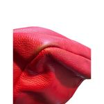 Kate Spade New York Red Pebbled Leather Tote Shoulder Bag Tassel Accent Photo 5