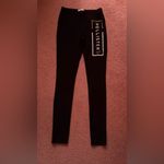 Hollister  Black Leggings with White and Yellow Accents Photo 2