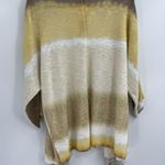 Chico's Brown Yellow Beige Ombre Open Front Cardigan Sweater Size 1 small Nwt Photo 6