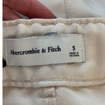 Abercrombie & Fitch  Cream Wide Leg Pleated High Waisted Pants Size Small Photo 4