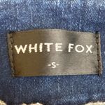 White Fox Boutique White Fox Belted Flare Jeans Women’s Size S 100% Cotton Y2K Boho Retro Style Photo 6