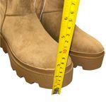 SM NEW YORK Women's Tan Ankle platform Boots size 8 Medium Photo 7