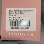 Birdy Grey NWT ‎ Devin Chiffon Convertible Maxi Dress Dove Gray Women’s Size Med Photo 10