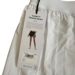 Alo Yoga Alo Varsity Pleated Tennis Skirt Pickleball Size L White Photo 2