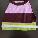 SheIn  Striped Bodycon Sweater Set Size Medium 2-Piece Crop Top and Skirt Photo 10