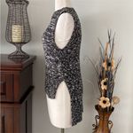 EXPRESS Hi-Lo Black And White Knit Sleeveless Tank Top Size XS Photo 2