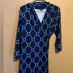 Melly M chain linked dress small Blue Photo 3