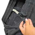 Alo Yoga  Black High-waisted Drawstring Waist Straight Leg Pants Size: M Photo 4