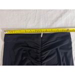 Michael Kors Black Ruched Bodycon Pencil Skirt XS Fitted Career Party‎ Photo 4