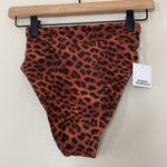 Monday Swimwear Sorrento Bottom High Waist Dark Jaguar Size XS Brown Photo 3