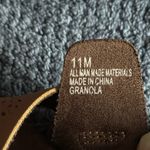 Cliffs Tan Cutout Thong Granola Sandals Size‎ 11 Photo 5