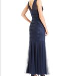 JS Collections Mermaid A-Line Blue Gown Photo 6