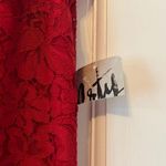 Saylor NWT x Free People Red Cherie Lace Mini Dress Size Large Photo 7