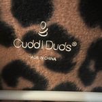 Cuddl Duds  Leopard Print Fleece Wearable blanket Photo 1