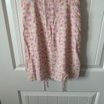 Cotton Candy LA Floral Pink‎ Mini Dress Ruched Size Small Pink Photo 6