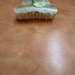 Frasier Sterling  Lemon Design Hair Claw Clip Photo 2