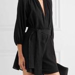 Apiece Apart  isla BLack Shorts Romper Photo 0
