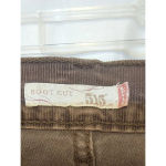 Levi's Levi’s 515 Bootcut Corduroy Jeans Medium Brown Women’s Size 14 Photo 3