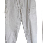 Varley  White Cargo Jogger Pants Size XS White Cotton Photo 0