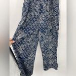 Timing  size Large one piece‎ blue and white wide leg pants Photo 3