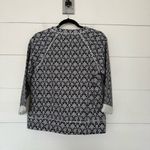 J. Crew Women’s Small Floral Jacquard Sweatshirt Preppy Career Office Core New Photo 4